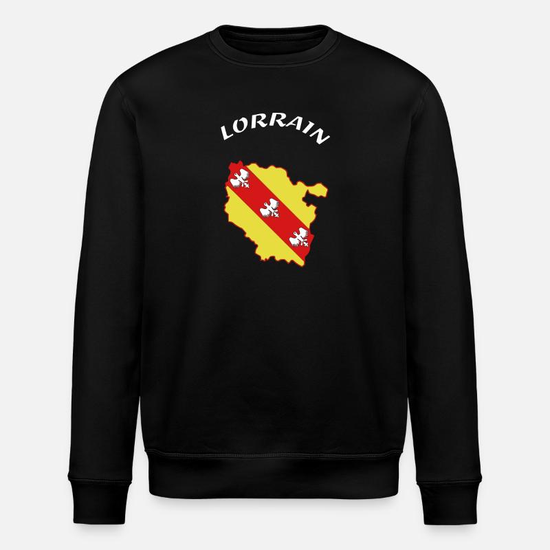 Lorraine - Stanley/Stella Unisex Bio-Sweatshirt ROLLER - Schwarz