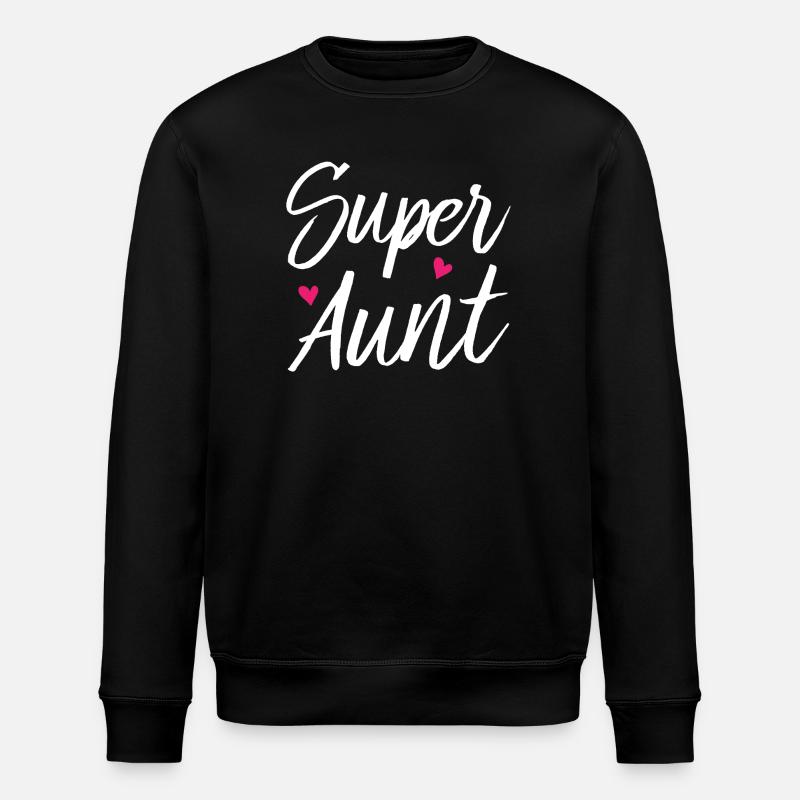 Super Tante - Stanley/Stella Unisex Bio-Sweatshirt ROLLER - Schwarz