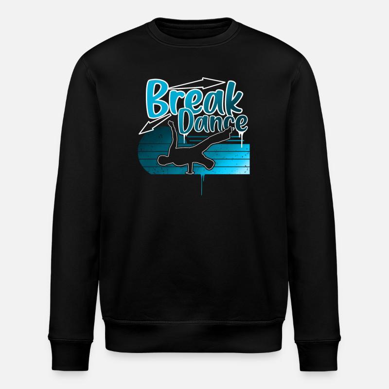 Breakdance - Sweat bio ROLLER Stanley/Stella Unisexe - noir