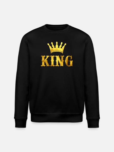 Königskrone - Stanley/Stella Unisex Bio-Sweatshirt ROLLER - Schwarz
