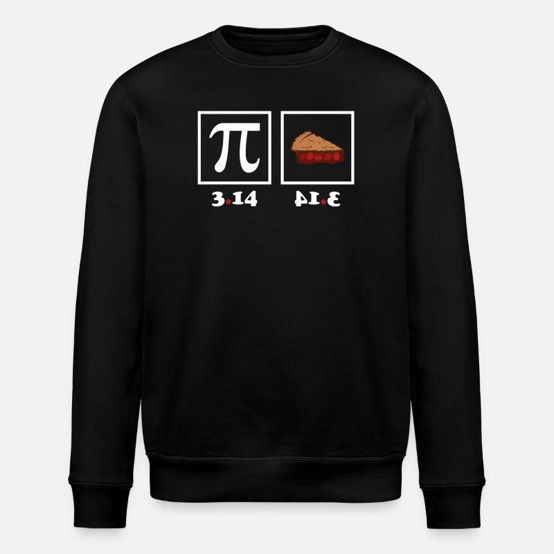 Tarte au jour Pi - Sweat bio ROLLER Stanley/Stella Unisexe - noir