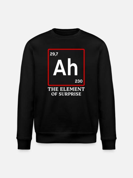 Project Hail Mary Ah - Stanley/Stella ROLLER Unisex Organic Sweatshirt - black