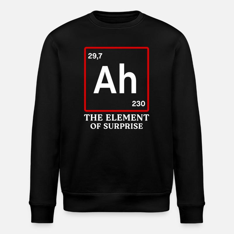 Projekt Ave Maria Ah - Stanley/Stella Unisex Bio-Sweatshirt ROLLER - Schwarz