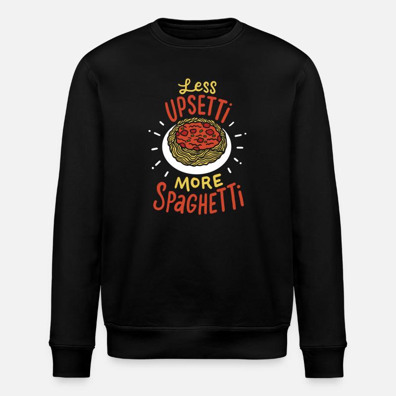 Spaghetti - Stanley/Stella ROLLER Unisex Organic Sweatshirt - black