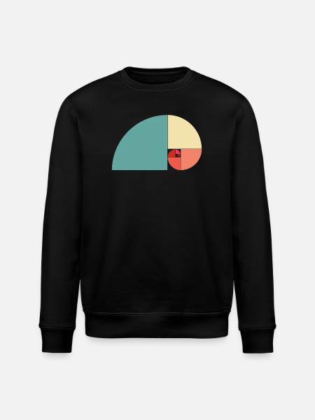 Goldener Schnitt Farbe - Stanley/Stella Unisex Bio-Sweatshirt ROLLER - Schwarz