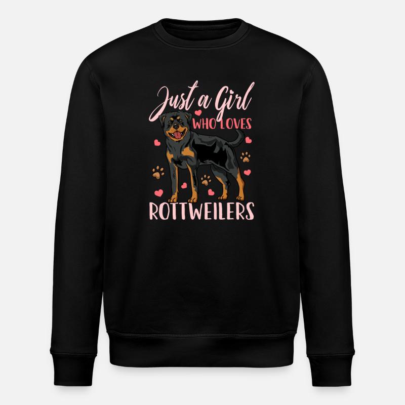 Rottweiler - Stanley/Stella ROLLER Unisex Organic Sweatshirt - black