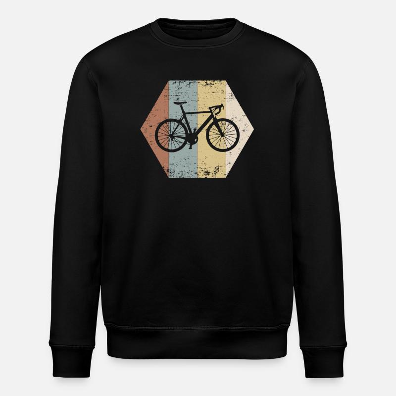 bicycle - Stanley/Stella ROLLER Unisex Organic Sweatshirt - black