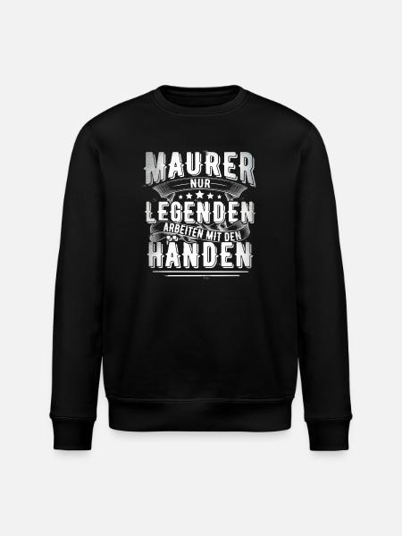 Maurer - Stanley/Stella Unisex Bio-Sweatshirt ROLLER - Schwarz