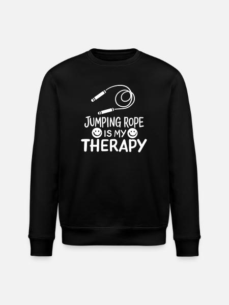 Jump rope Jump rope - Stanley/Stella ROLLER Unisex Organic Sweatshirt - black