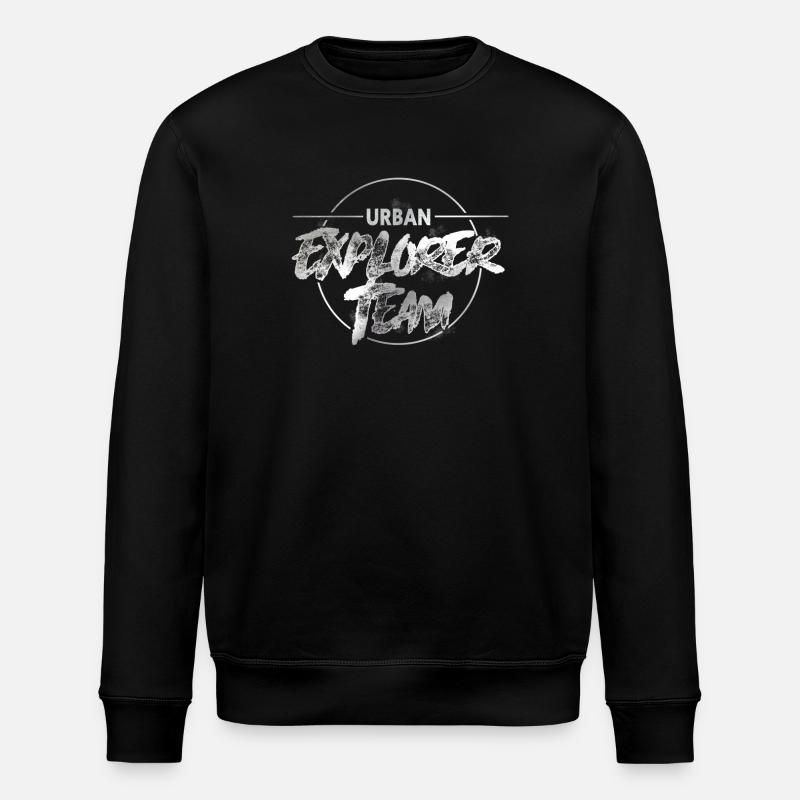 Urban Explorer Team - Stanley/Stella ROLLER Unisex Organic Sweatshirt - black
