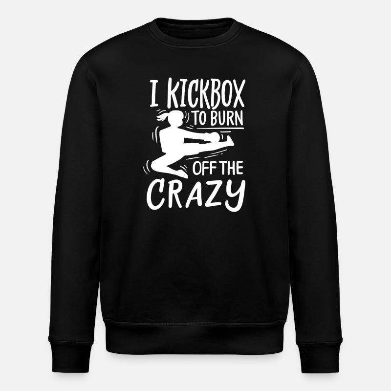 Kickboxen Kampfsport - Stanley/Stella Unisex Bio-Sweatshirt ROLLER - Schwarz