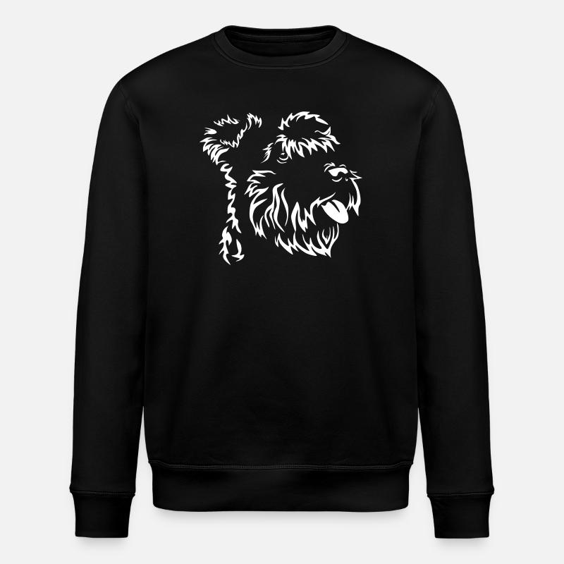Schnauzer miniature "Black Edition" - Sweat bio ROLLER Stanley/Stella Unisexe - noir