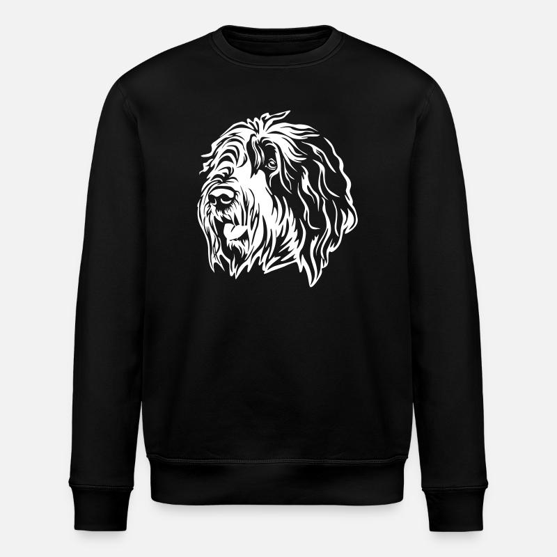 Bobtail Kopf "Black Edition" - Stanley/Stella Unisex Bio-Sweatshirt ROLLER - Schwarz