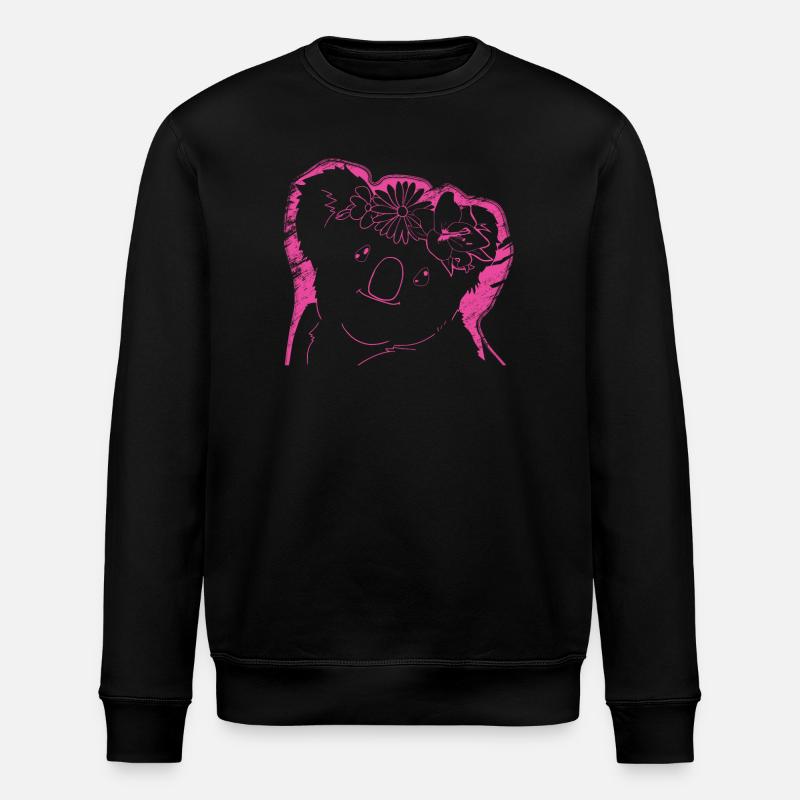 Koala Koala Ours - Sweat bio ROLLER Stanley/Stella Unisexe - noir