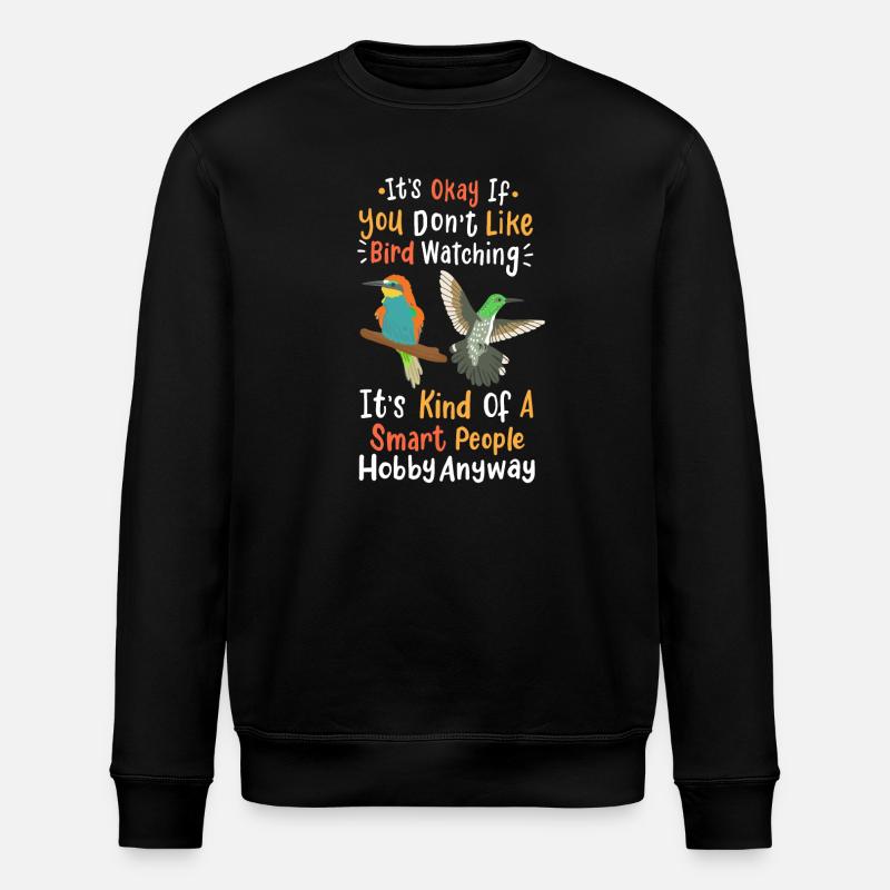 Observation des oiseaux Observateurs d’oiseaux - Sweat bio ROLLER Stanley/Stella Unisexe - noir