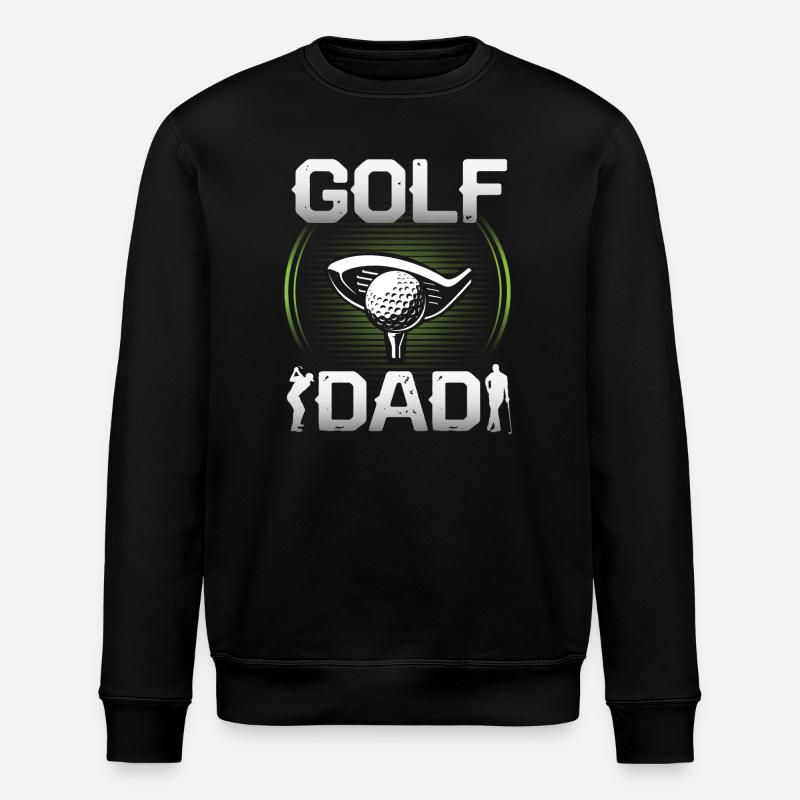 Golf Papa - Stanley/Stella Unisex Bio-Sweatshirt ROLLER - Schwarz