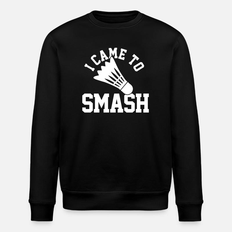 Badminton badminton badminton player - Stanley/Stella ROLLER Unisex Organic Sweatshirt - black