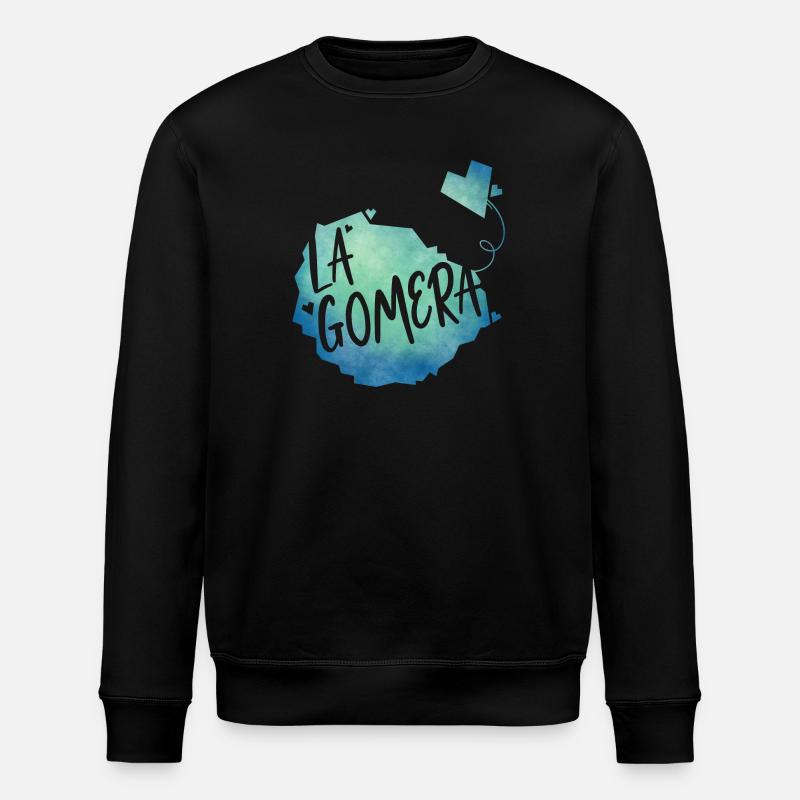 La Gomera - Sweat bio ROLLER Stanley/Stella Unisexe - noir