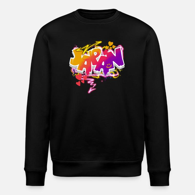 Japon - Sweat bio ROLLER Stanley/Stella Unisexe - noir