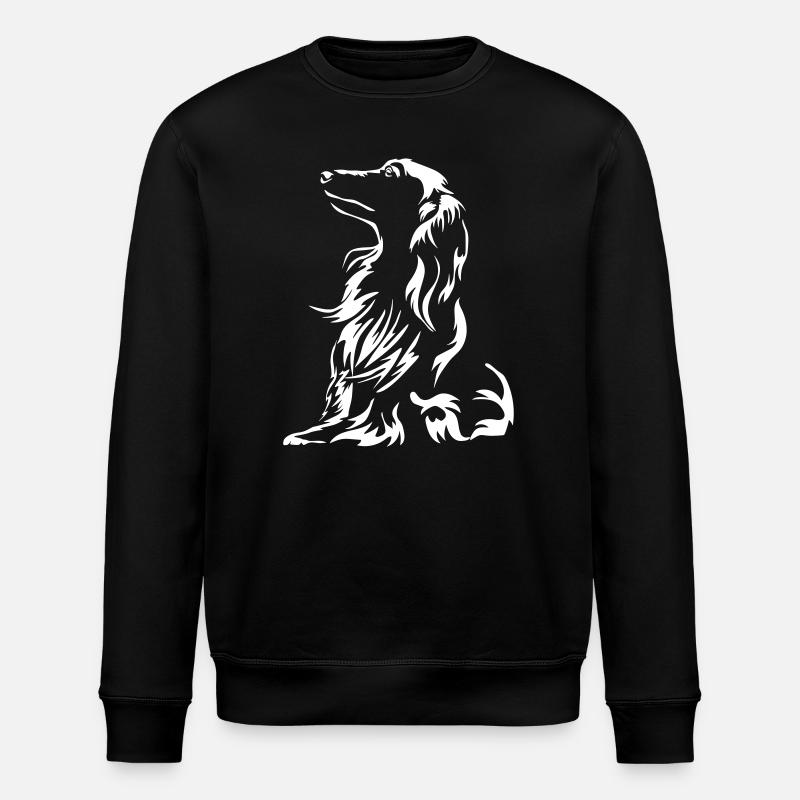 Dackel "Black Edition" - Stanley/Stella Unisex Bio-Sweatshirt ROLLER - Schwarz