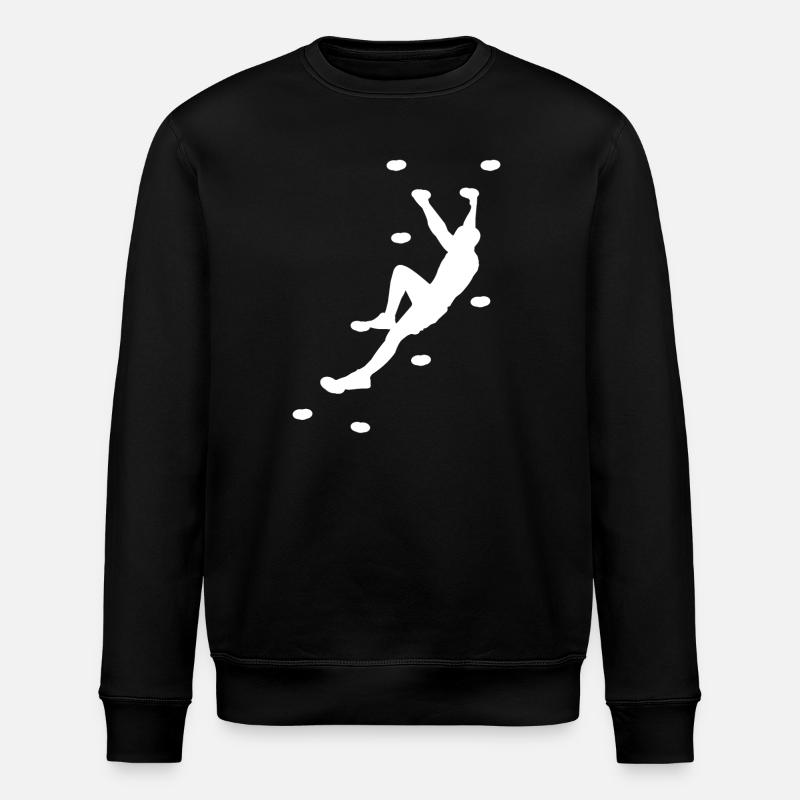 Escalade, bloc, escalade - Sweat bio ROLLER Stanley/Stella Unisexe - noir