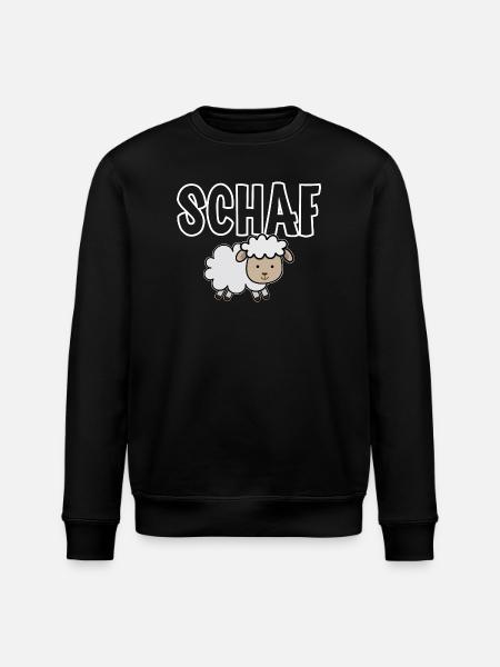 Schaf - Stanley/Stella Unisex Bio-Sweatshirt ROLLER - Schwarz