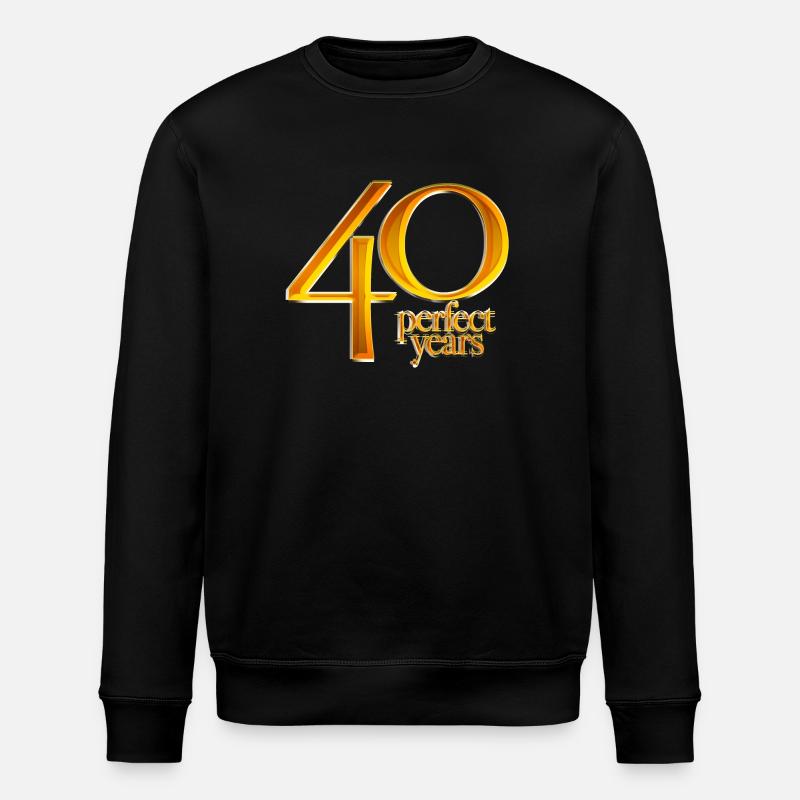 40e anniversaire - Sweat bio ROLLER Stanley/Stella Unisexe - noir
