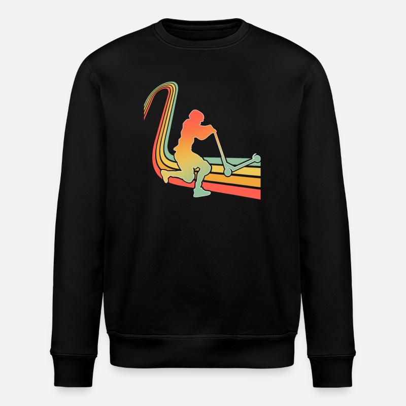 Scooter - Sweat bio ROLLER Stanley/Stella Unisexe - noir