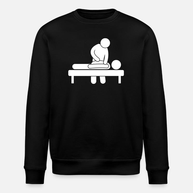 Physiotherapist Physiotherapist Physiotherapist Physiotherapist - Stanley/Stella ROLLER Unisex Organic Sweatshirt - black