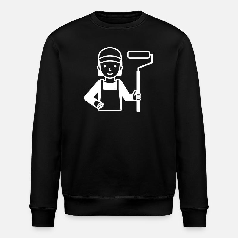 Painter Painter Painter - Stanley/Stella ROLLER Unisex Organic Sweatshirt - black