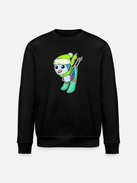 Ski - Sweat bio ROLLER Stanley/Stella Unisexe - noir