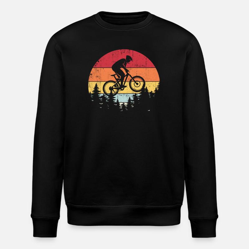 Sunset Ridge MTB Jump - Sweat bio ROLLER Stanley/Stella Unisexe - noir