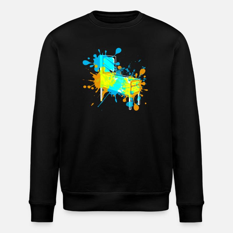 Pinball - Sweat bio ROLLER Stanley/Stella Unisexe - noir