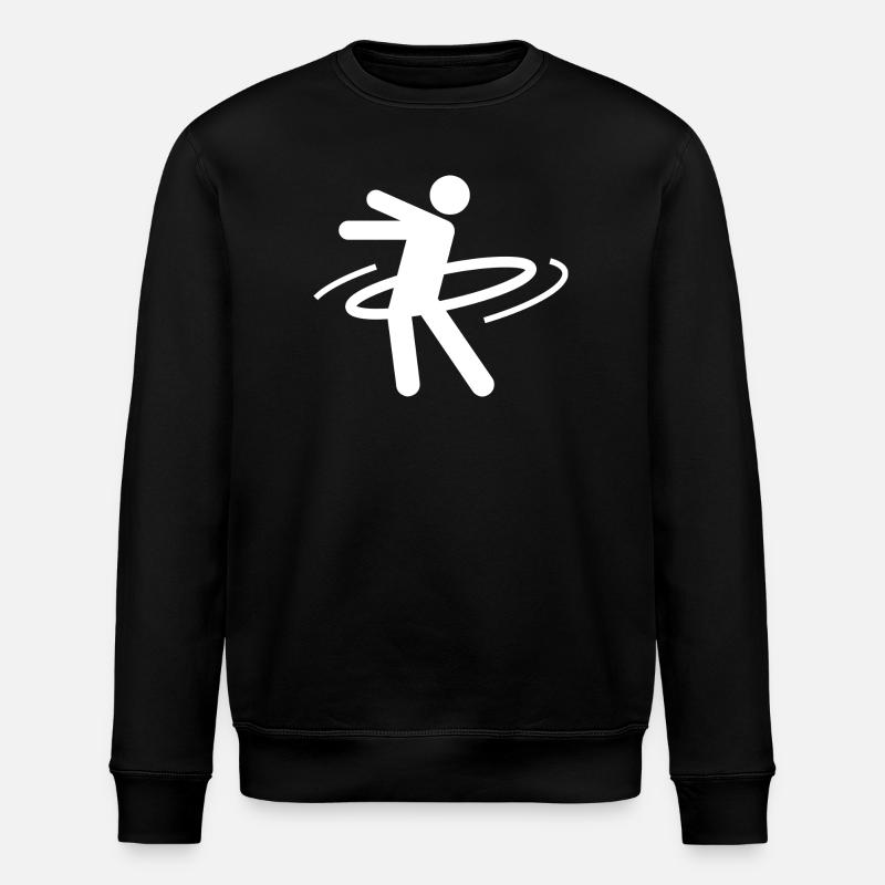 Hulahoop - Stanley/Stella Unisex Bio-Sweatshirt ROLLER - Schwarz