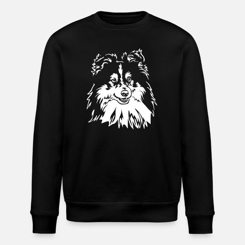 Sheltie Tête « Black Edtion » - Sweat bio ROLLER Stanley/Stella Unisexe - noir
