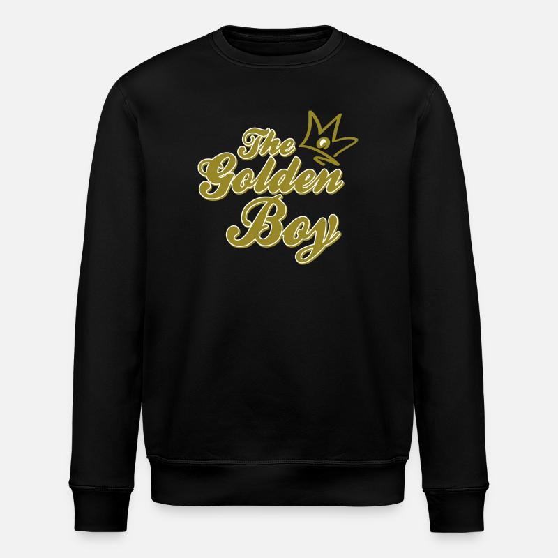GOLDEN BOY - Stanley/Stella Unisex Bio-Sweatshirt ROLLER - Schwarz