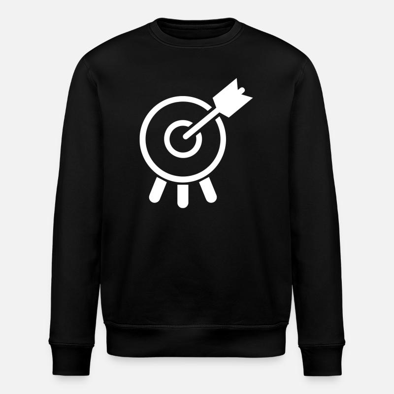 Bogenschießen - Stanley/Stella Unisex Bio-Sweatshirt ROLLER - Schwarz