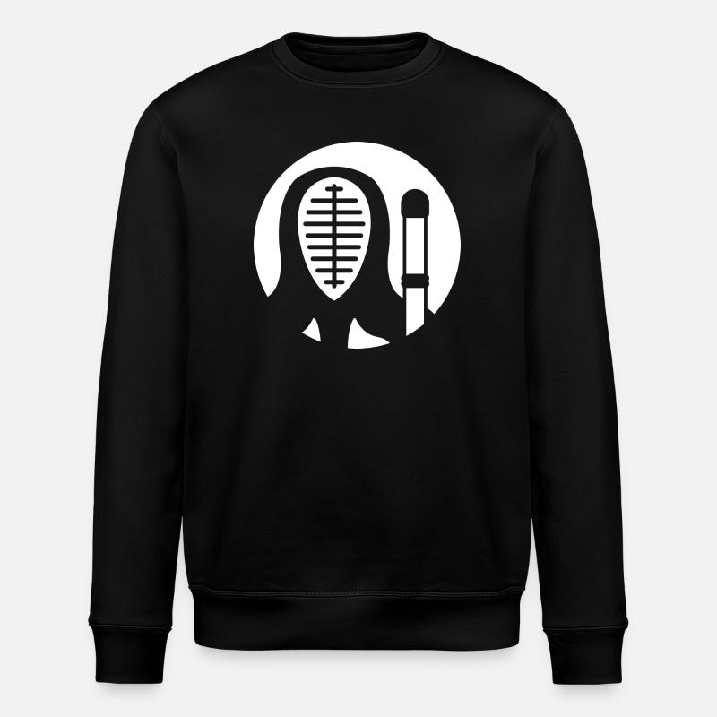 Kendo Kenjutsu Combat à l’épée - Sweat bio ROLLER Stanley/Stella Unisexe - noir