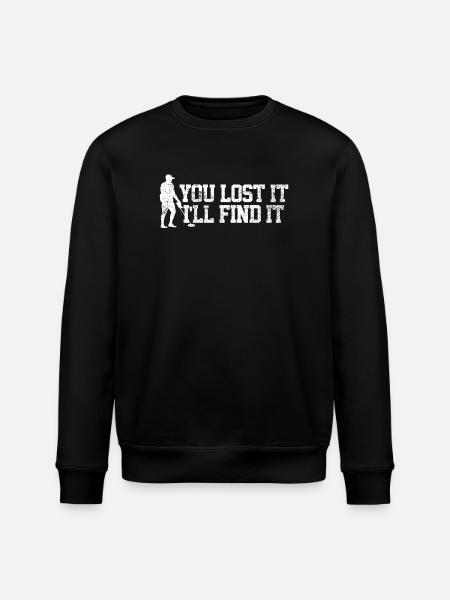 Metal detection detectorist - Stanley/Stella ROLLER Unisex Organic Sweatshirt - black