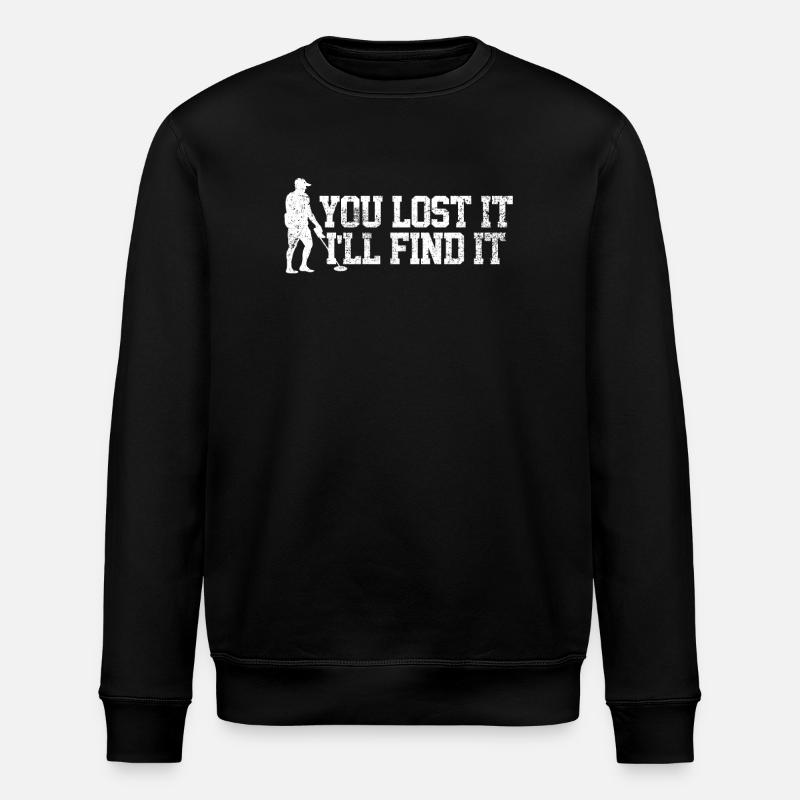 Metal detection detectorist - Stanley/Stella ROLLER Unisex Organic Sweatshirt - black