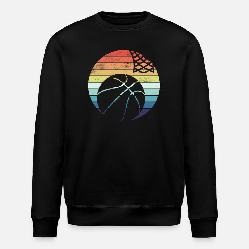 Basket-ball - Sweat bio ROLLER Stanley/Stella Unisexe - noir