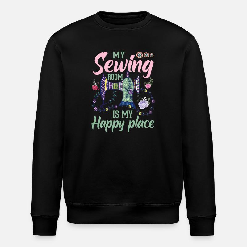 Couture - Sweat bio ROLLER Stanley/Stella Unisexe - noir