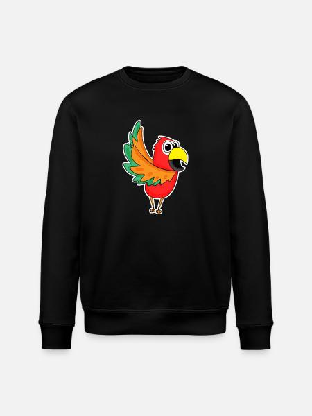 Papagei - Sweat bio ROLLER Stanley/Stella Unisexe - noir