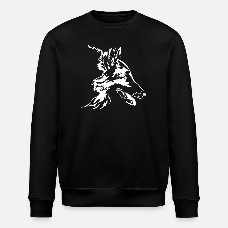 Tête tervuren « Black Edition » - Sweat bio ROLLER Stanley/Stella Unisexe - noir