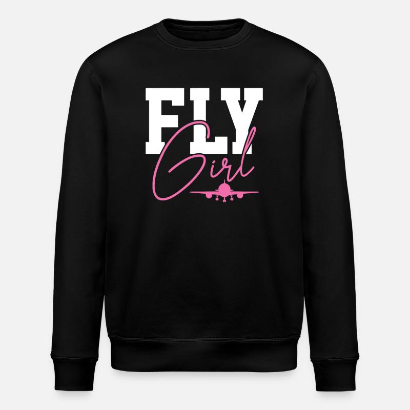 Avion - Sweat bio ROLLER Stanley/Stella Unisexe - noir