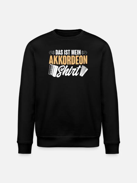Akkordeon - Stanley/Stella Unisex Bio-Sweatshirt ROLLER - Schwarz