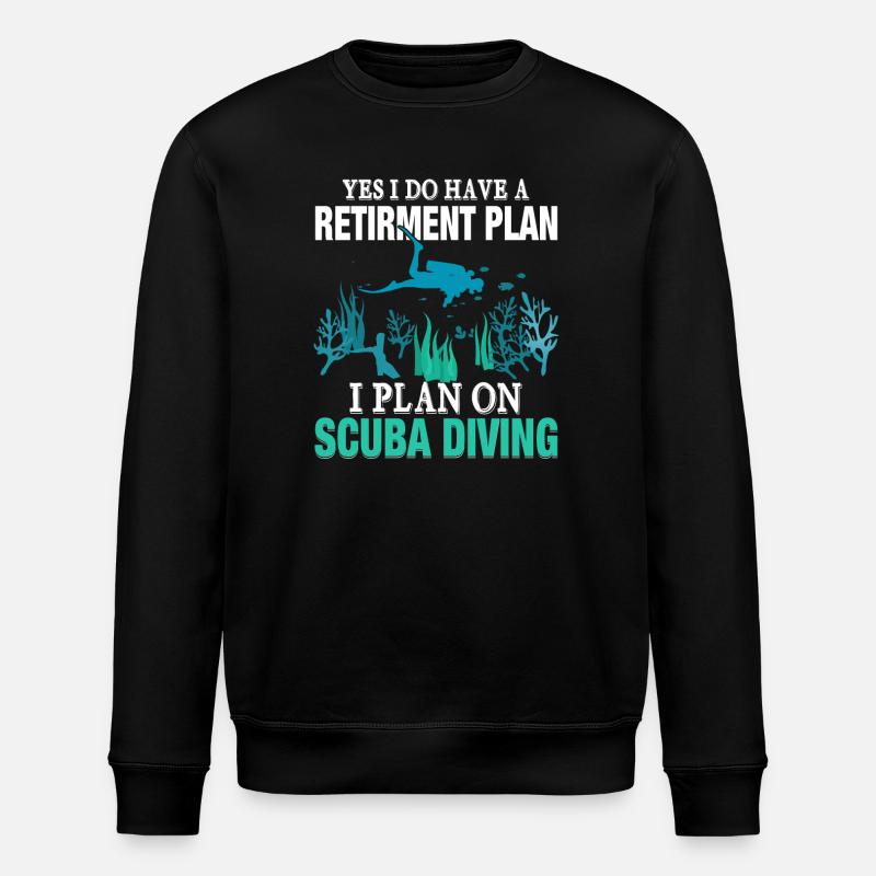 Plongée sous-marine - Sweat bio ROLLER Stanley/Stella Unisexe - noir