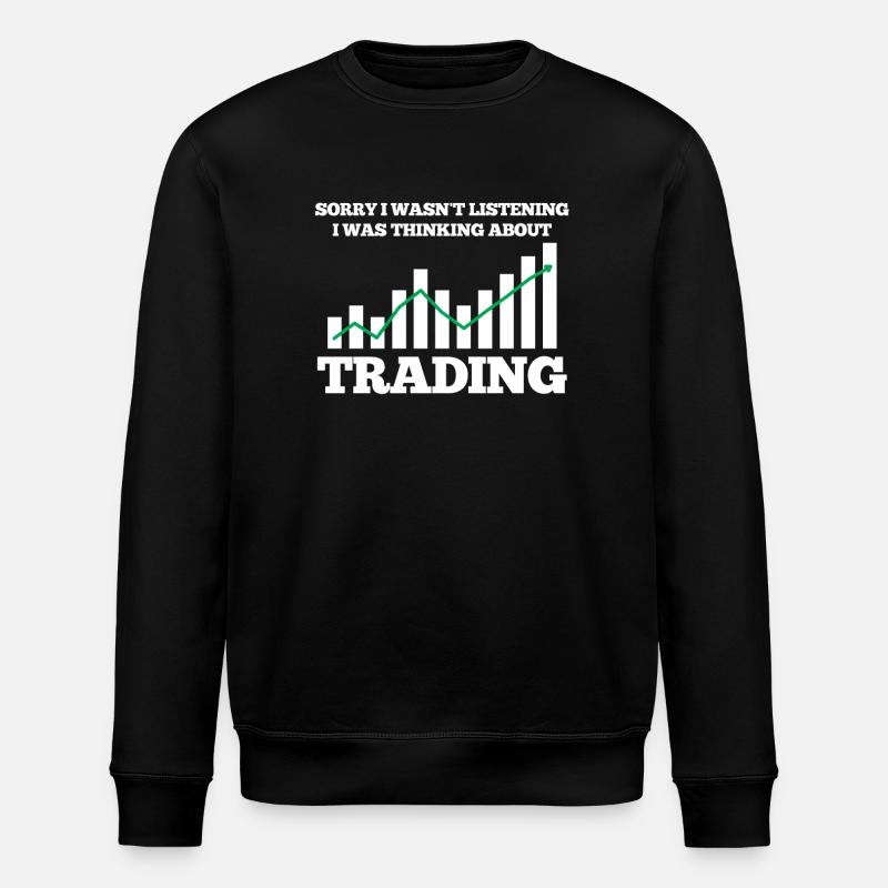 Trading Trading Exchange - Stanley/Stella ROLLER Unisex Organic Sweatshirt - black