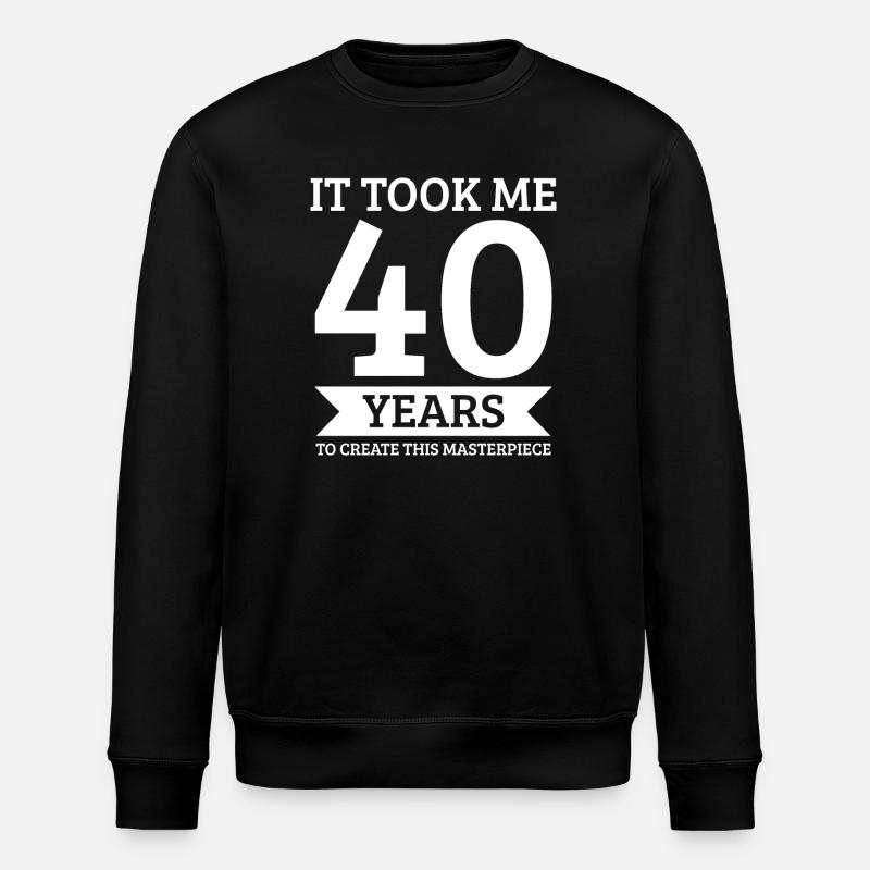 40e anniversaire - Sweat bio ROLLER Stanley/Stella Unisexe - noir