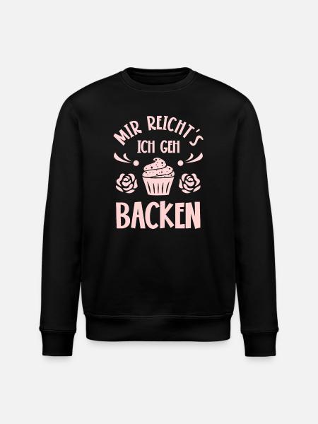 Backen Bäcker Bäckerin - Stanley/Stella Unisex Bio-Sweatshirt ROLLER - Schwarz